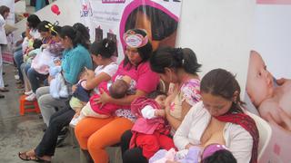 Trujillo: Preparan la semana de la lactancia materna
