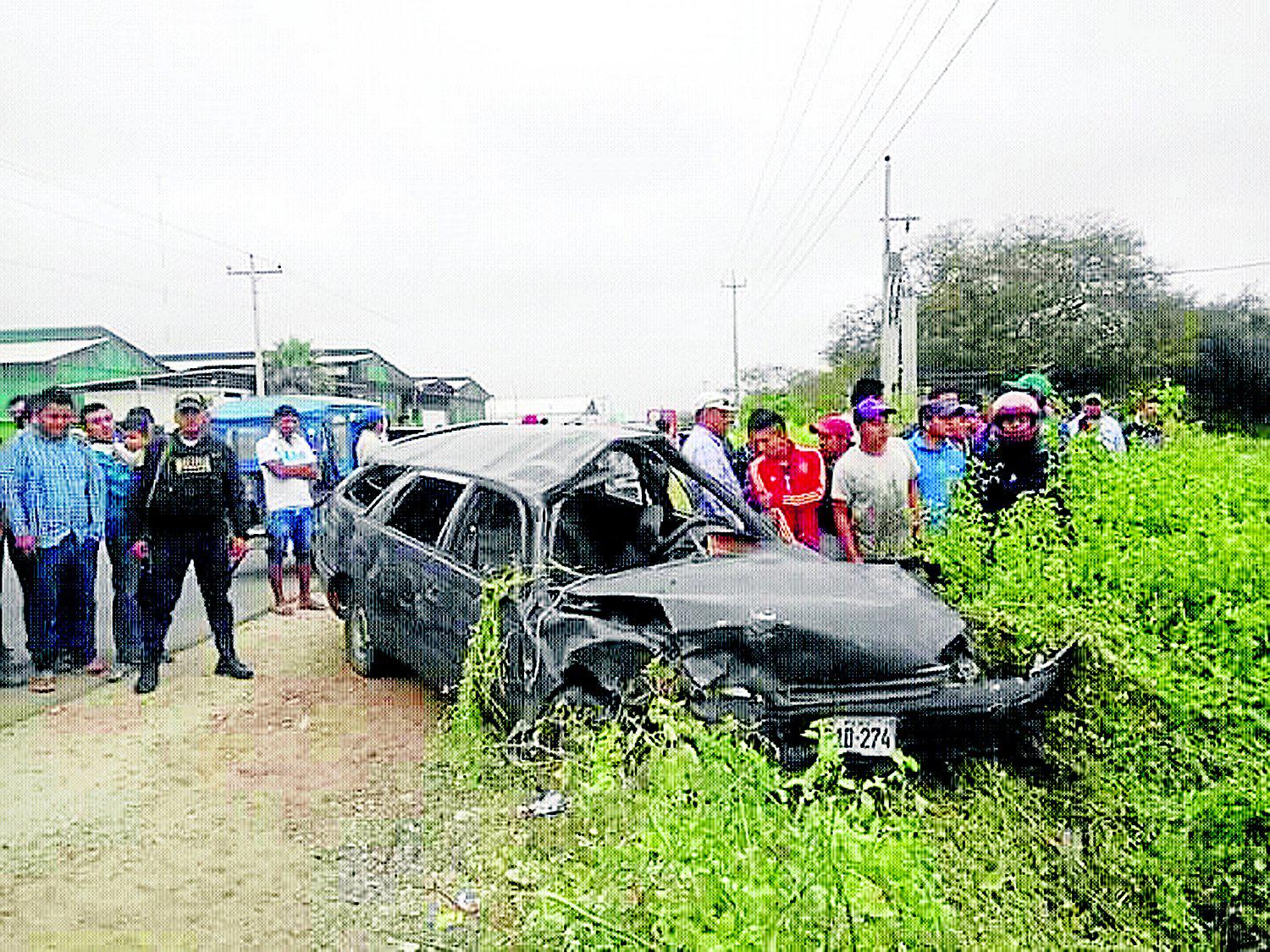 Un profesora muere cuando se dirigía a su trabajo en Cruceta