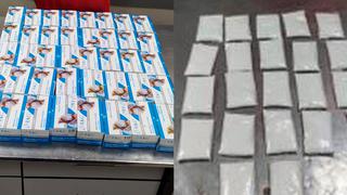 Callao: incautan un kilo de cocaína camuflado en cajas de mascarillas con destino a China (VIDEO)