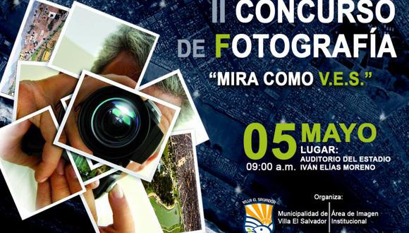 VES: Convocan a participar en segundo concurso de fotografía