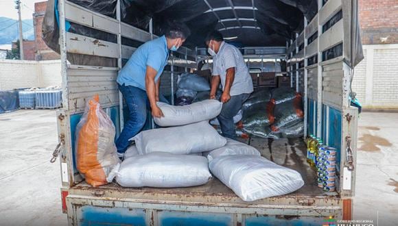 Huánuco: damnificados por inundaciones recibieron 3 toneladas de ayuda humanitaria (Foto: Gore Huánuco)