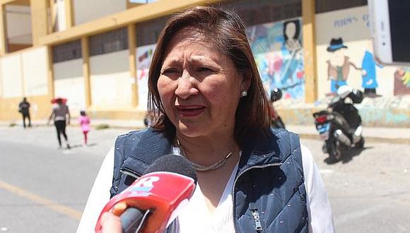 Ana María Choquehuanca: "Autoridad o no, tiene que responder por sus denuncias"