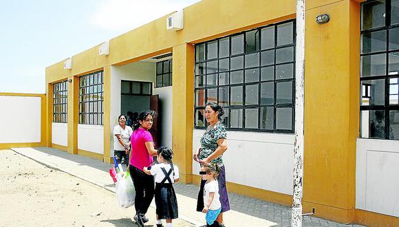 16 colegios se encuentran   en riesgo por lluvias en la provincia de Trujillo 