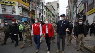 Intervienen Gamarra para impedir el comercio informal