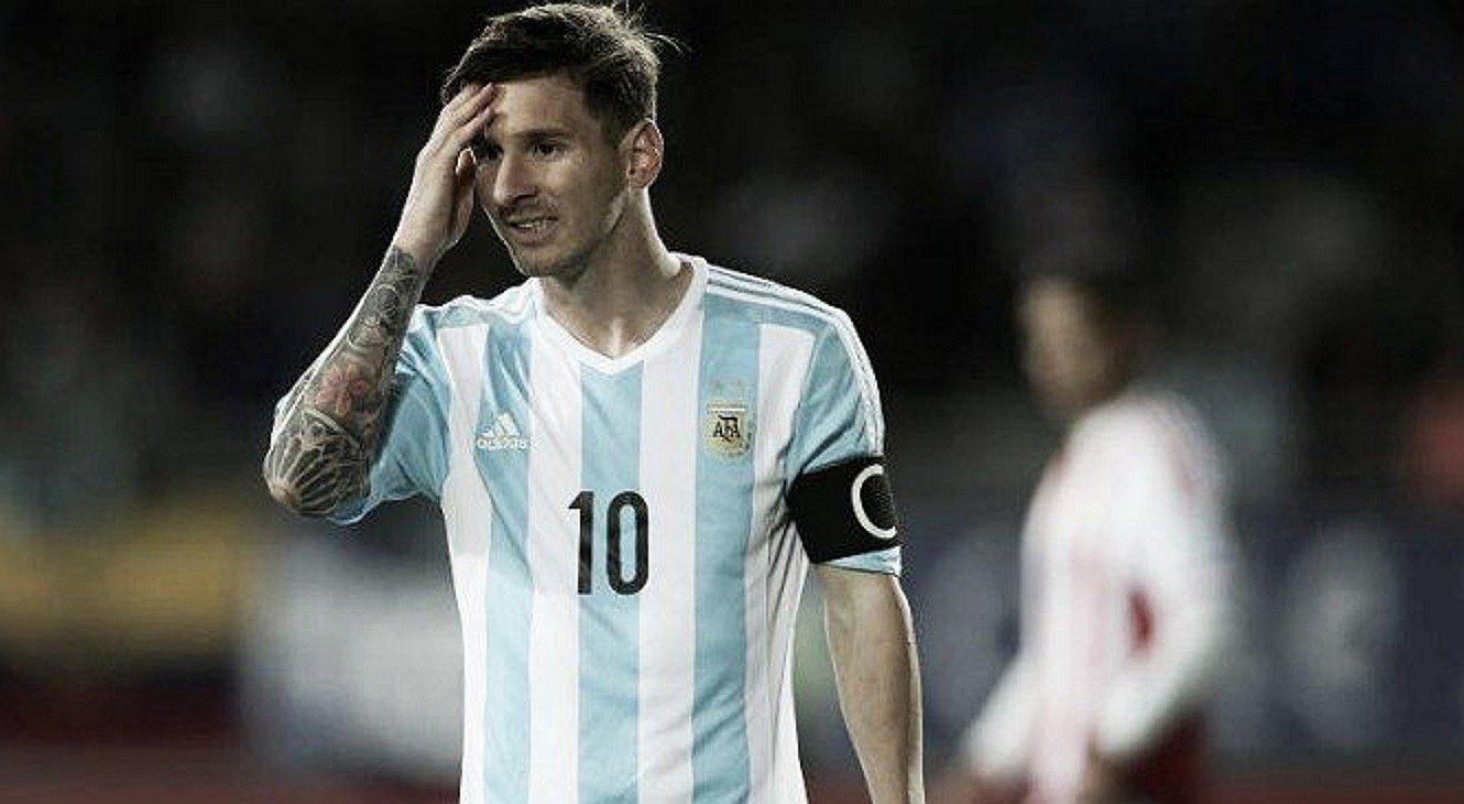 ​Lionel Messi en duda para el partido frente a Uruguay