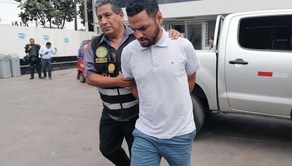 César Javier Marín Tirado fue detenido en la urbanización Sagitario y llevado a la Depincri de Surco. (Difusión)