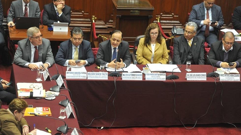 EN VIVO| Comisión especial de la JNJ se presenta ante la Comisión de Constitución