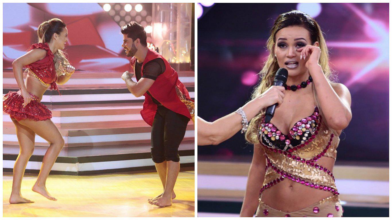 El Gran Show: ​​Angie Arizaga se retira furiosa del set tras sentencia (VIDEO)