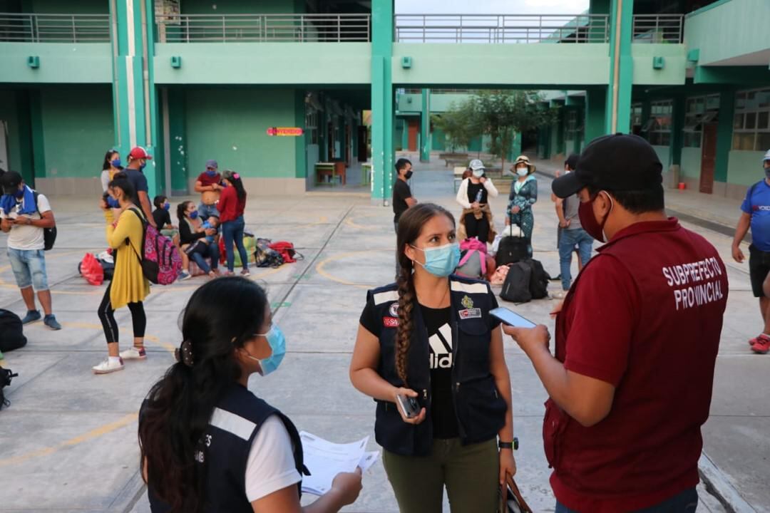Los retornantes tendrán que cumplir la cuarentena obligatoria en un hotel de Bagua Grande, en Amazonas. (Foto: Gore Amazonas)