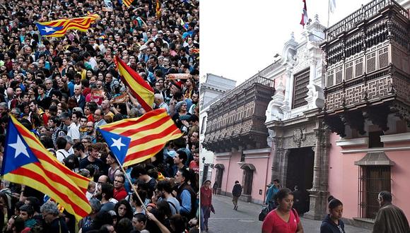 El Perú rechaza declaración unilateral de independencia de Cataluña