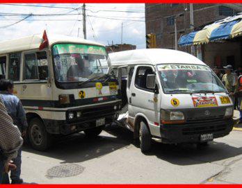 "Churre" grave en
 violento choque