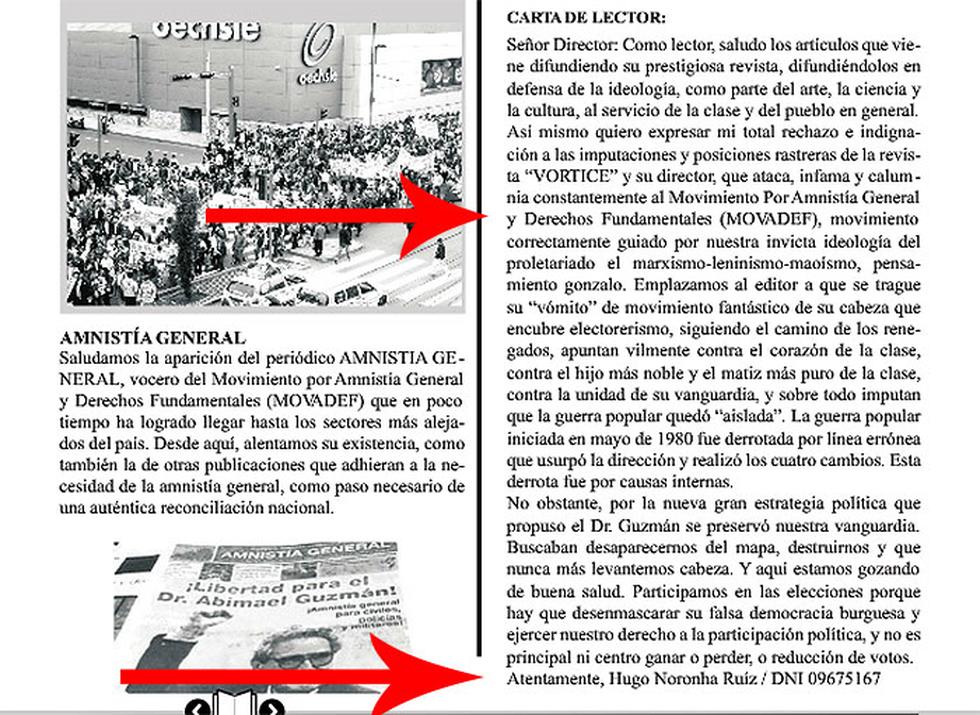 Movadef y simpatizantes de Abimael Guzmán regresan a San Marcos