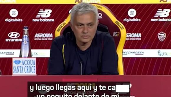 José Mourinho enfrentó a periodista en Italia. (Foto: Serie A)