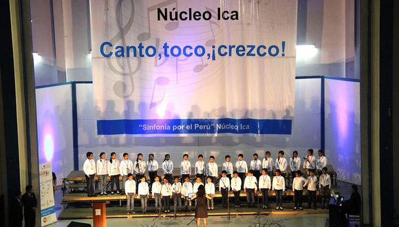 Núcleo Ica de Sinfonía por el Perú brilla en concierto