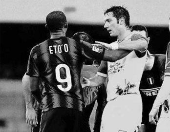 Suspenden tres partidos a Eto'o