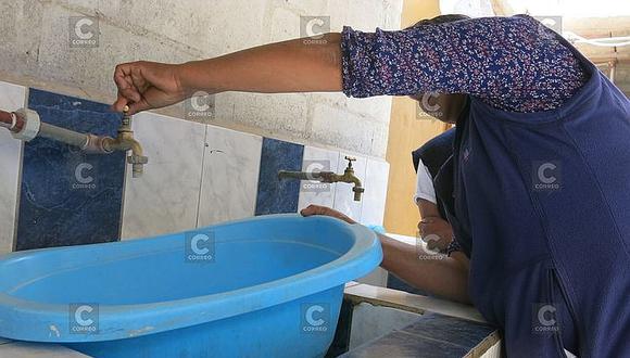 Corte de agua empieza hoy en algunos distritos de Arequipa por 24 horas