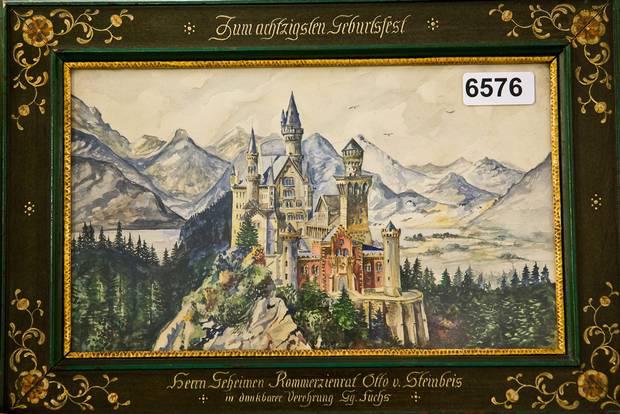 Alemania: Venden acuarelas pintadas por Hitler por 400 mil euros 