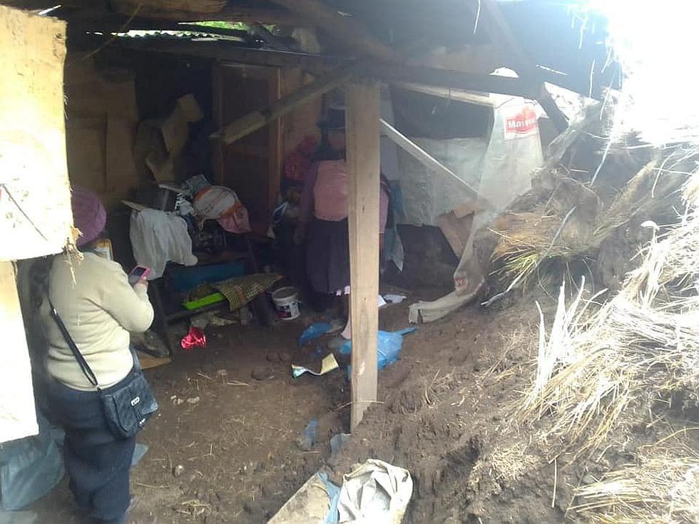 ​Temblor en Huancavelica afecta vivienda (FOTOS)