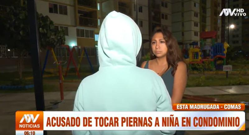 Denunciante (Foto: Captura ATV Noticias)
