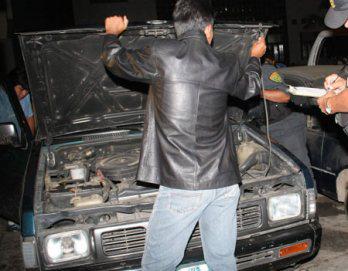 PNP halla vehículo despojado a alcalde