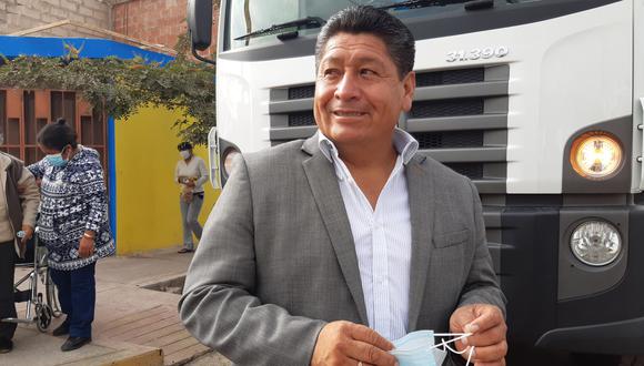 Luis Ayca tienta la alcaldía provincial de Tacna por la organización FE por Tacna. (Foto: Archivo GEC)