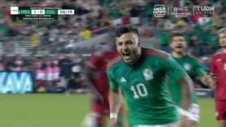 Gol de México vs. Colombia: Alexis Vega marcó de penal el 1-0 del ‘Tri’ (VIDEO)