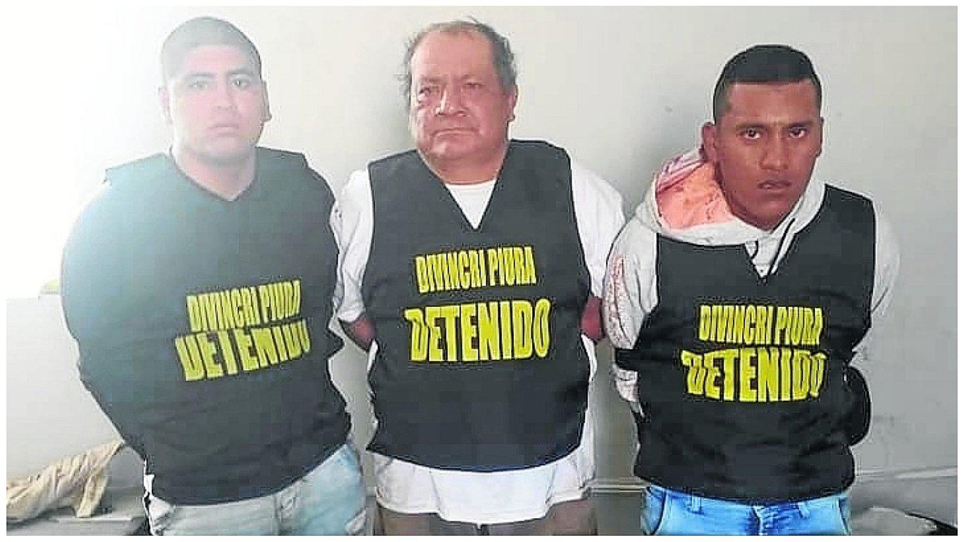 Caen presuntos integrantes de "Las Hienas de Piura" cuando planeaban atraco 