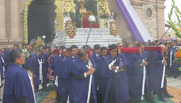 Señor de los Milagros vuelve a recorrer calles de Tacna