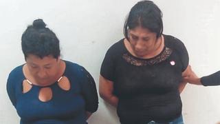 Hermanas cayeron por robar a transeúnte en centro de Chiclayo