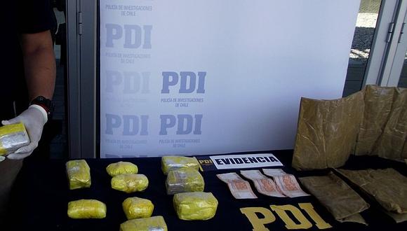Policía de Chile captura a burriers que llevaba droga desde Perú