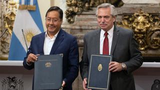 Presidentes de Argentina y Bolivia llaman a preservar democracia en Perú y respaldan a Castillo
