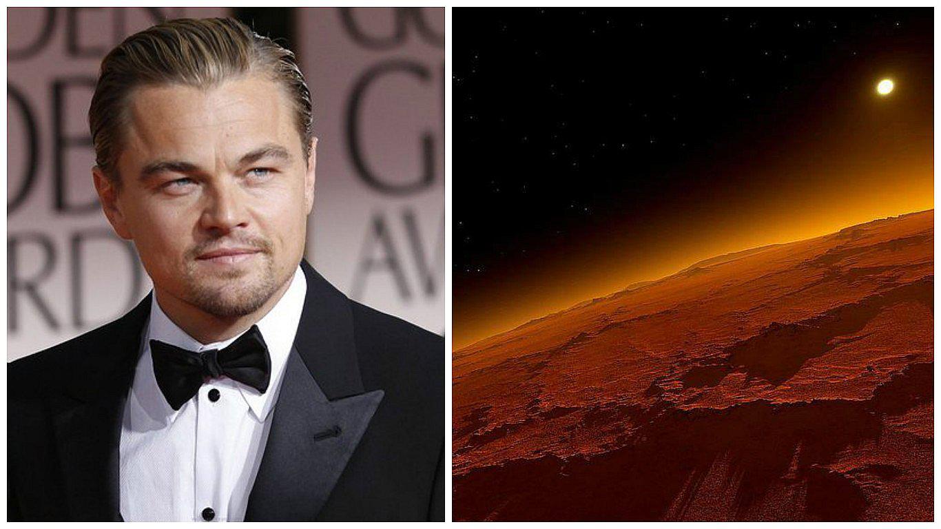 ​Leonardo DiCaprio viajaría a Marte en el 2025