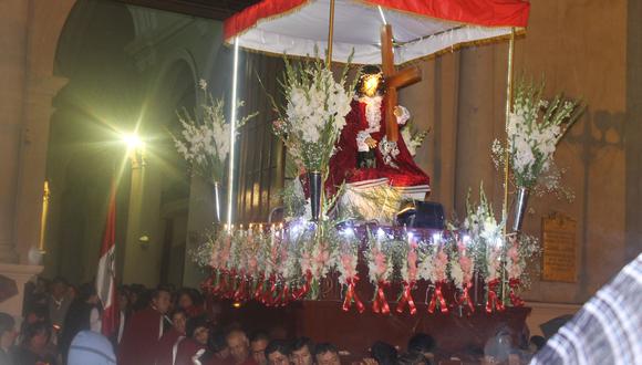 Semana Santa: Jesús Nazareno recorre calles de Tarma 