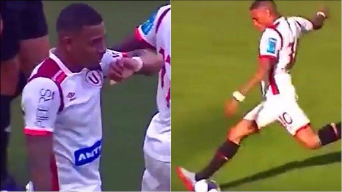 ​Univesitario: Alexi Gómez y el golazo que le marcó a Juan Aurich (VIDEO)