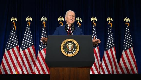 El presidente de los Estados Unidos, Joe Biden. (Foto de Jim WATSON / AFP)