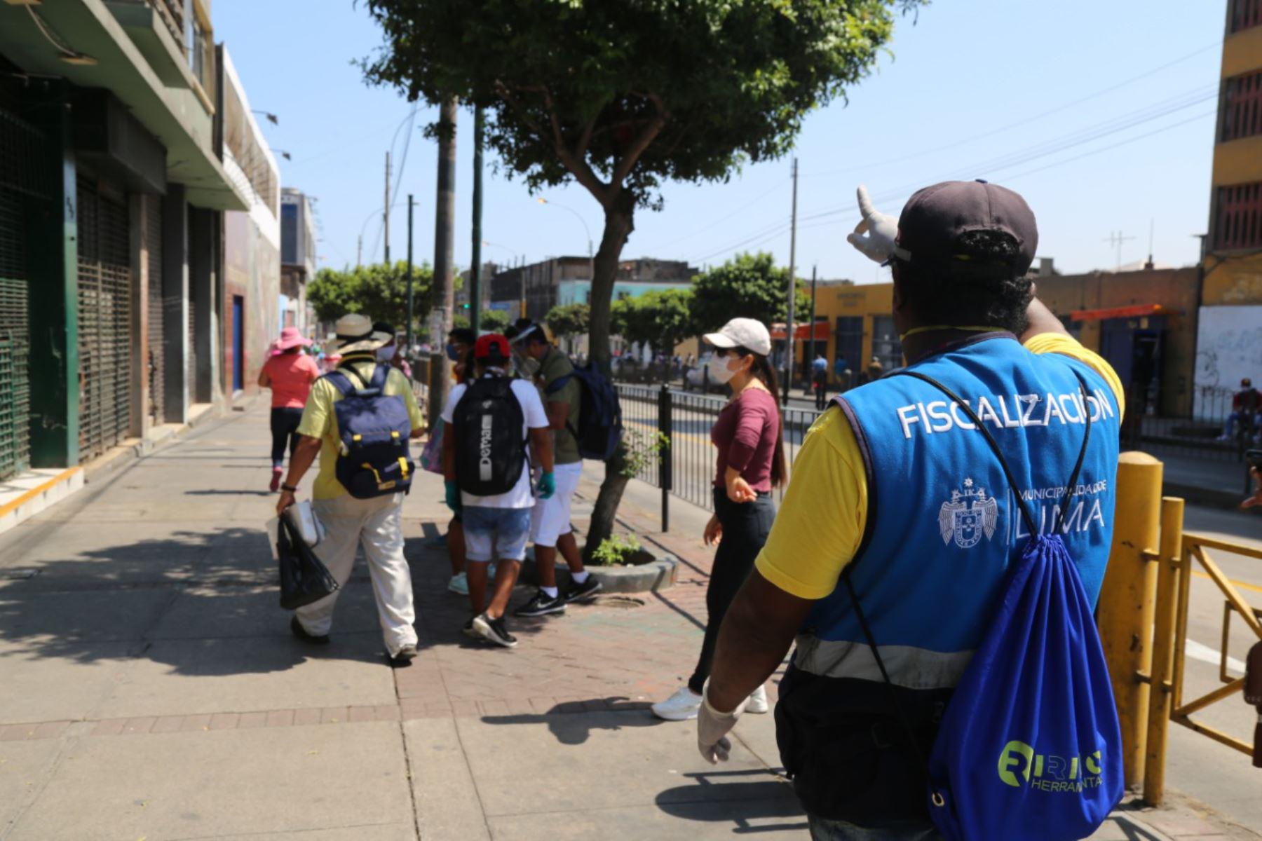 Municipalidad de Lima realizó operativos en los jirones Chancay y Moquegua. (Foto: Difusión / Referencial)