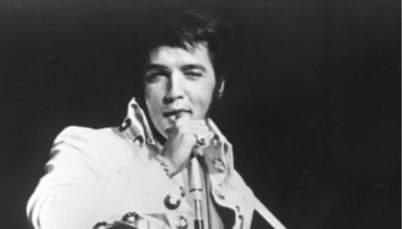 El rockero Elvis Presley durante una actuación musical en 1973. (Foto: EFE/UPI/jgb)