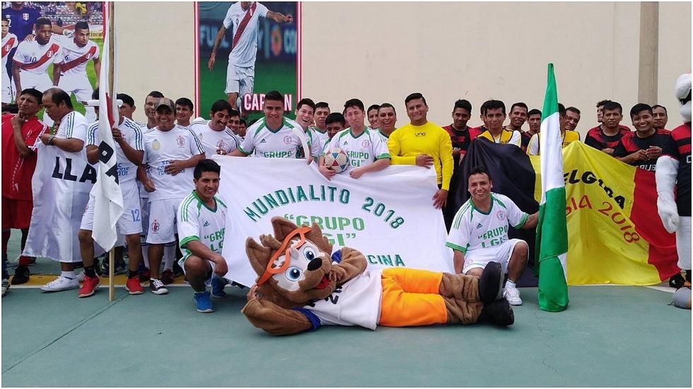 Inauguran el "Mundialito" en el penal El Milagro (FOTOS Y VIDEO)