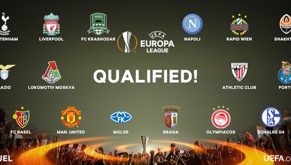 Europa League: Conoce a los clasificados a los 16avos de final