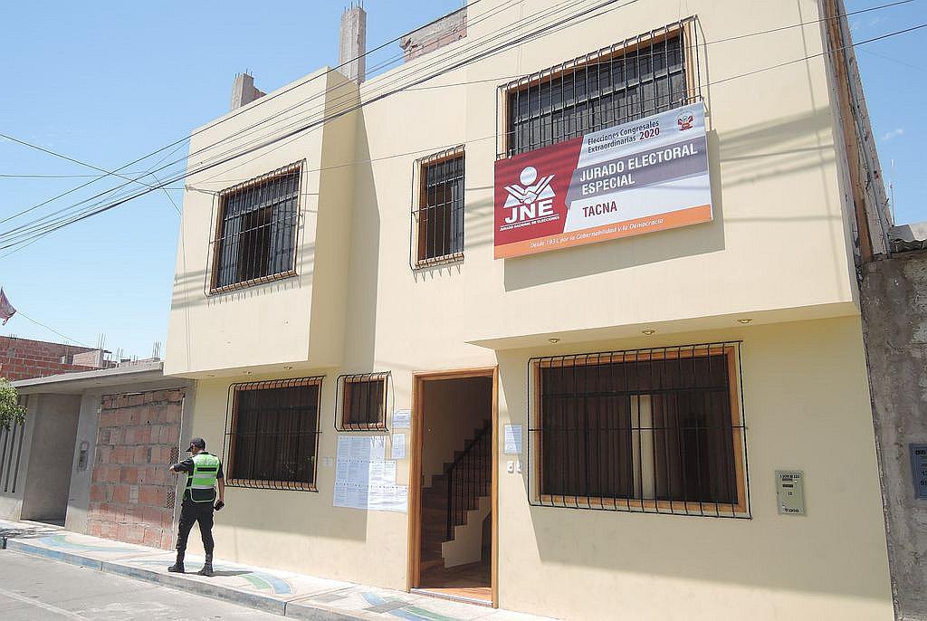 Solo dos partidos han presentado sus listas ante el JEE Tacna