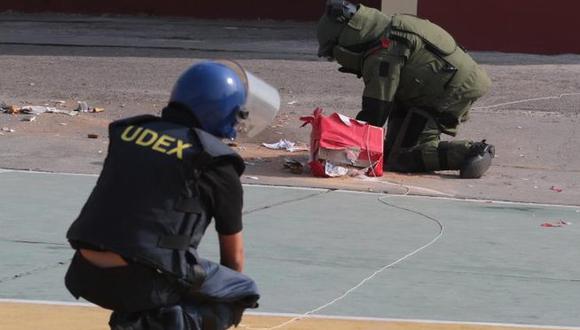 ​Efectivos de la Udex hallan granada en vivienda de San Isidro