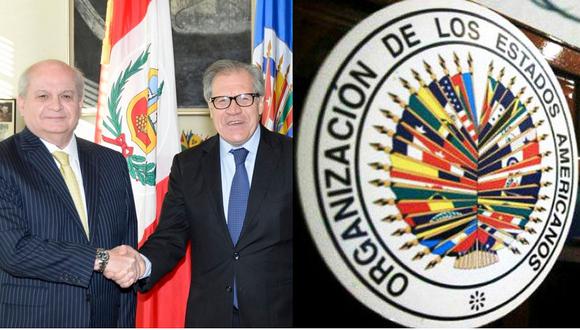 Cateriano confirma que OEA recibió su pedido para aplicar Carta Democrática