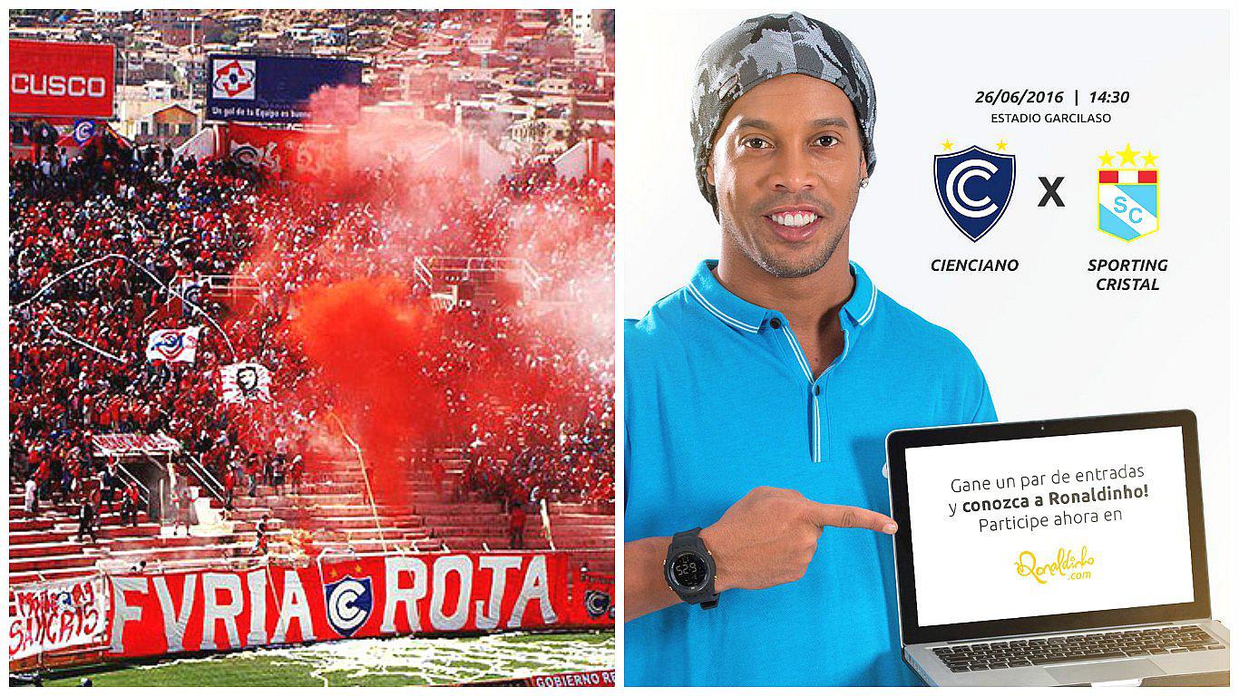 Ronaldinho lanza concurso para conocerlo en Cusco