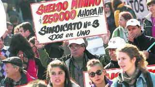 Trabajadores convocan a manifestación contra Bachelet