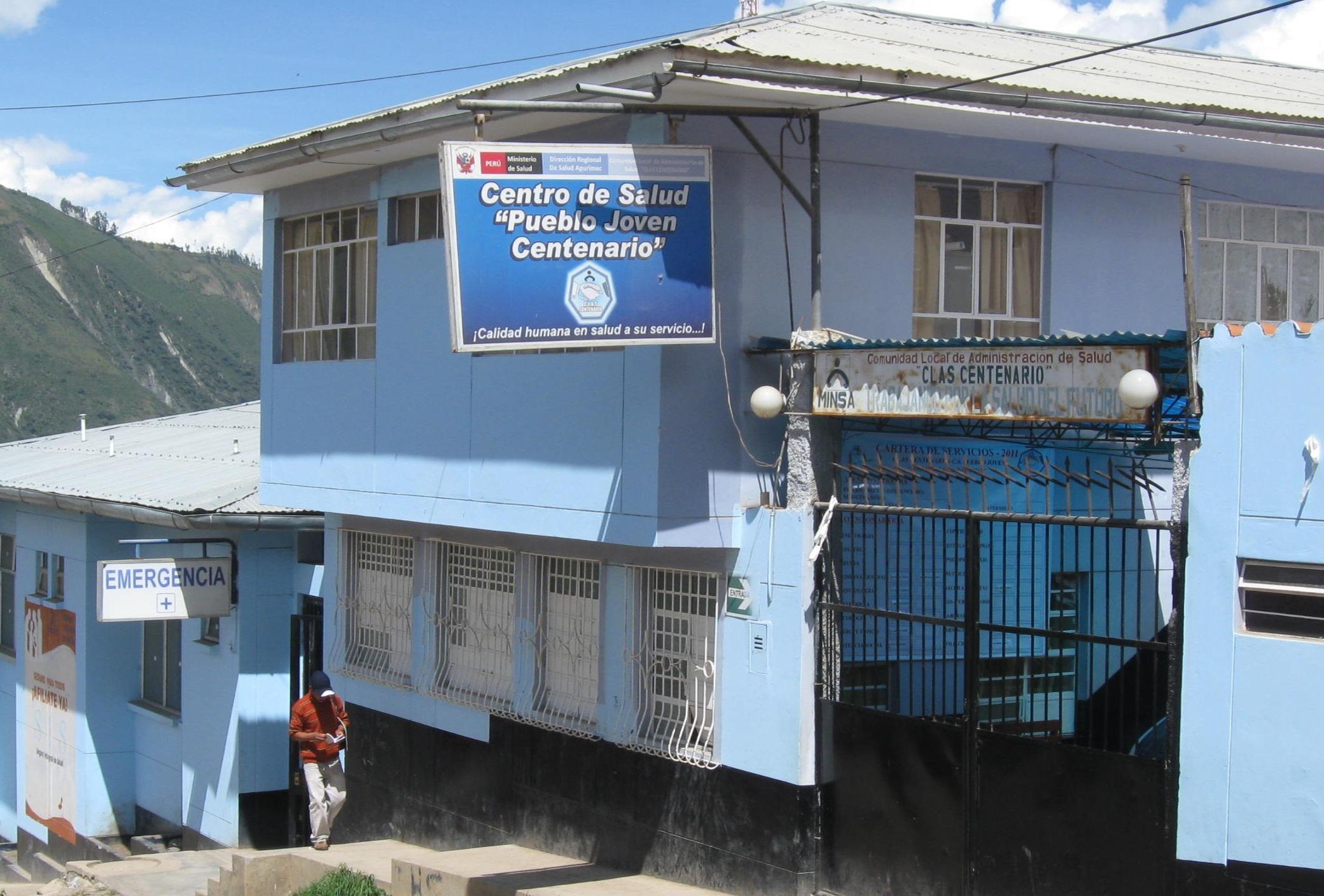 Apurímac: Funcionarios encubren choque de camioneta del centro de salud Pueblo Joven