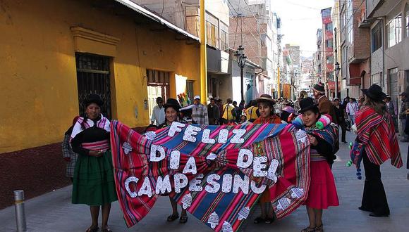 Premian a productores por el Día del Campesino en Puno 