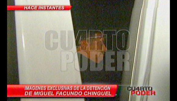Narcoindultos: Detienen a Facundo Chinguel a su salida de canal de TV