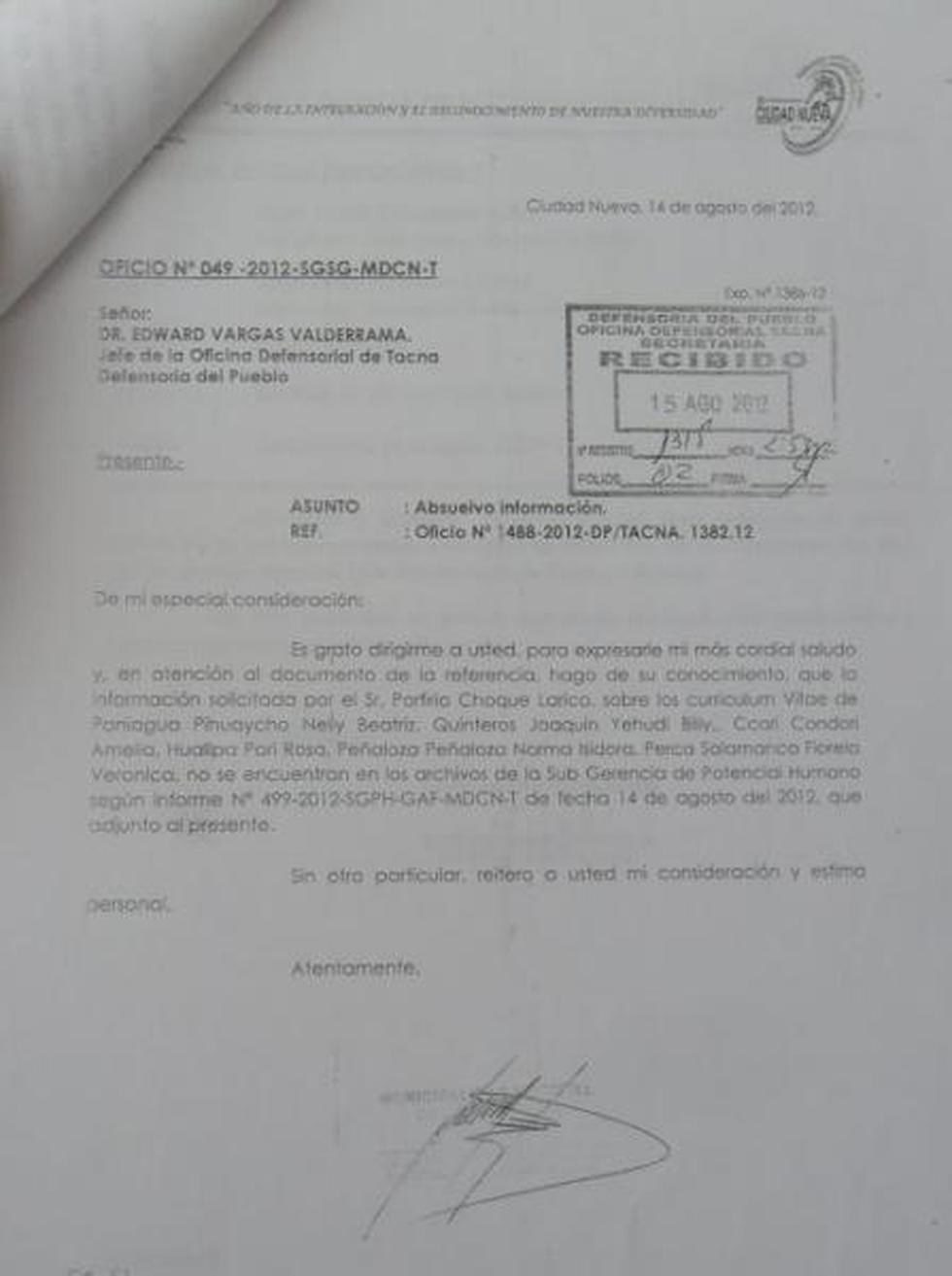 Obreras "fantasmas" en campo deportivo Cachipucara