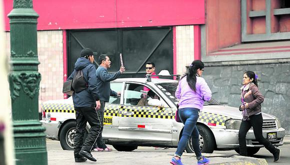 Municipalidad de Lima interviene al día 80 taxis-colectivo