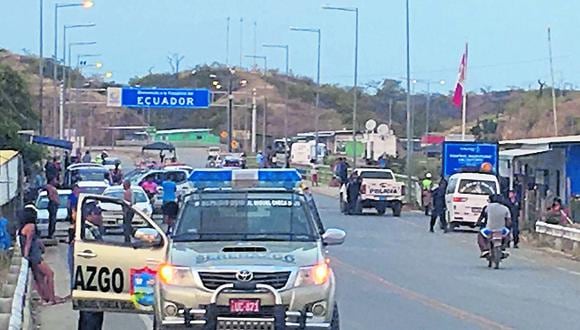 Jefe de la Divopus dijo que las fronteras con Ecuador están cerradas. Además, vigilan las carreteras para evitar su salida del país